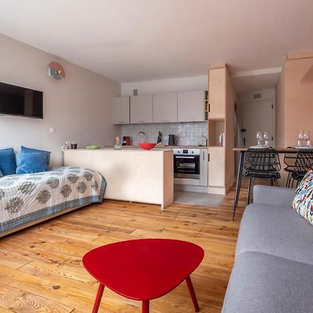Modern Studio With Mont Blanc View And Pool Шамони Екстериор снимка